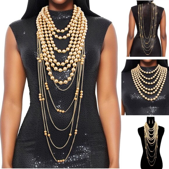 Multicolor Long Chain Set - Explore Latest Collection main image 1